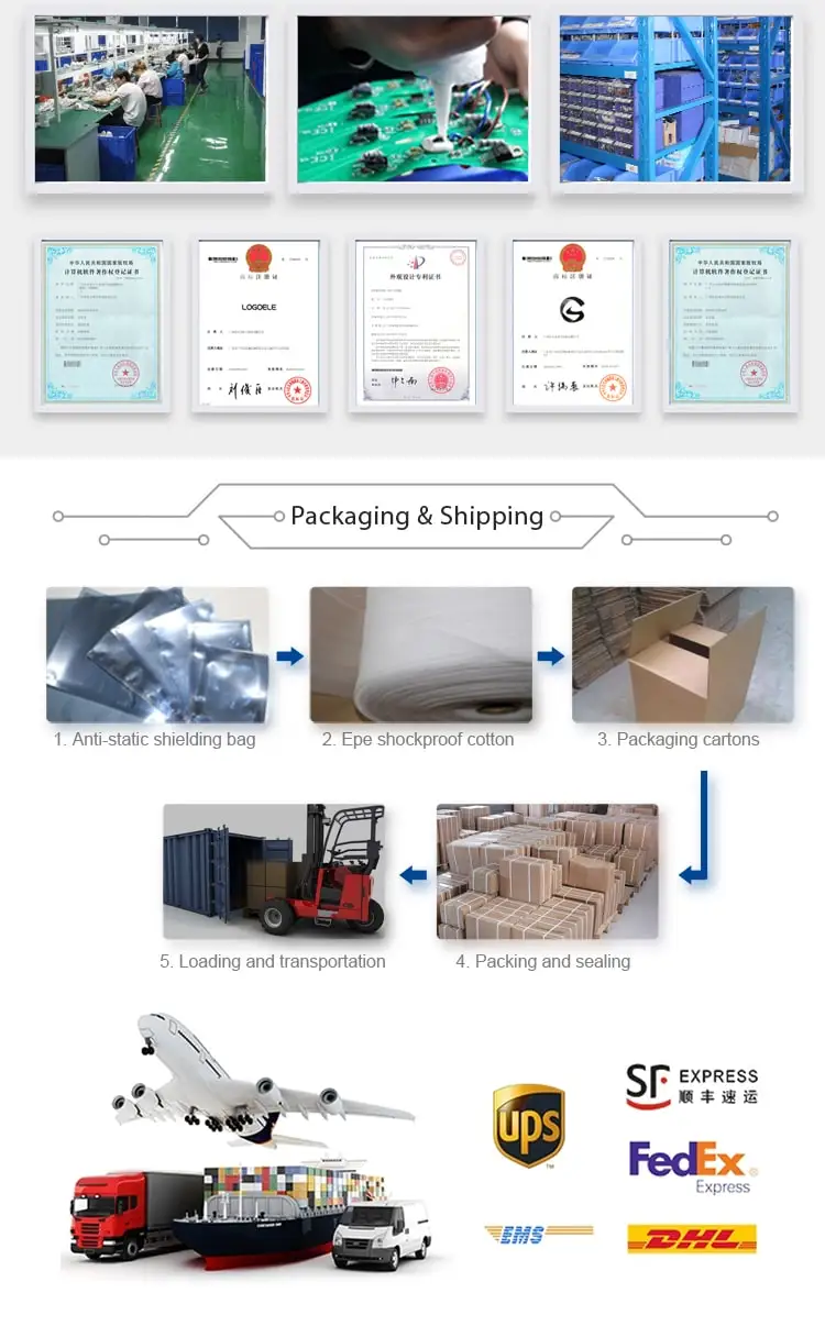 LOGOELE Digital output moisture module sht11 humidity temperature sensor SHT11