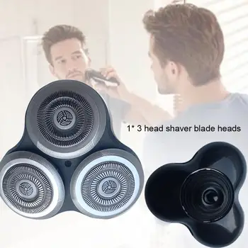 

Double Ring Shaver Head Razor Easy Install Hair Trimmer Fast Replacement Beard Cleaning Floating Blade For Philips