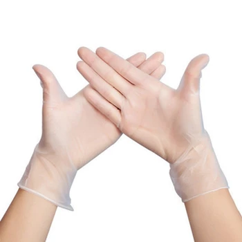 

20 PCS Box Disposable Glove Multifunction Transparent Thin Gloves Waterproof Child Protective for Housework