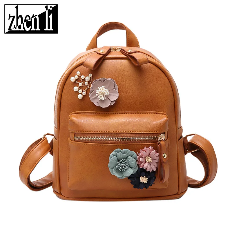 Женская сумка стиль стерео Цветочный рюкзак японский стиль женская сумка модный рюкзак