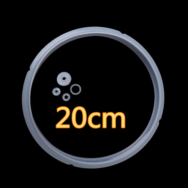 Anneau d'étanchéité en Silicone Joint Torique de Remplacement pour Autocuiseur Pièces de Rechange 20cm