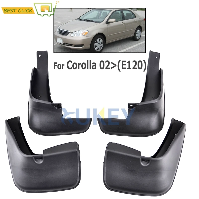 Автомобиль Брызговик для Toyota Corolla E120 E130 2002 2003 2004 2005 2006 2007 2008 Брызговики Крыло |