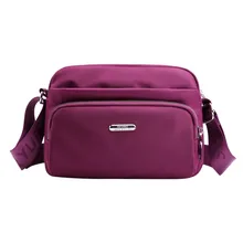 Роскошная женская сумка-мессенджер, трендовая нейлоновая Большая вместительная сумка на плечо, женская сумка для путешествий, женская сумка через плечо