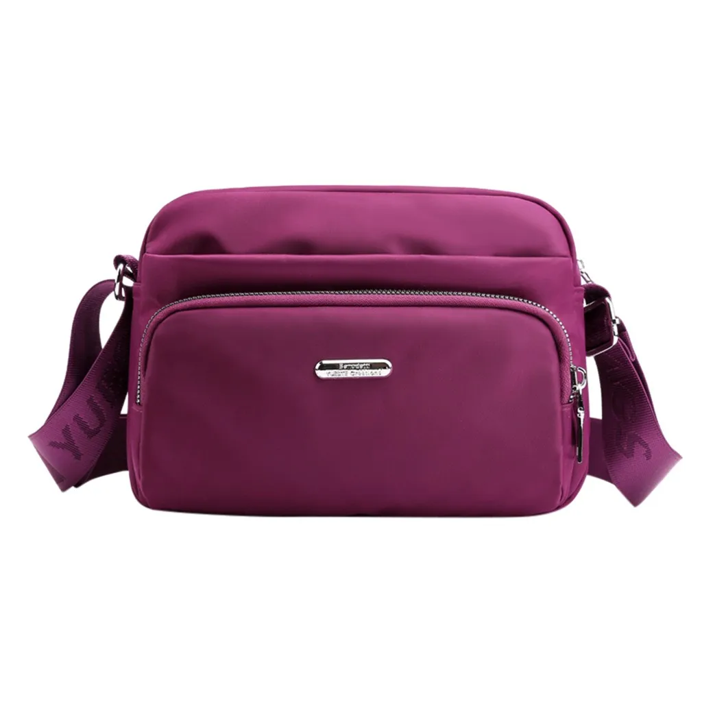 

Purple Women’ S Bags Useful Handbags Little Cute Bags Fashion Trend Nylon Large Capacity Shoulder Bag Messenger New Bags
