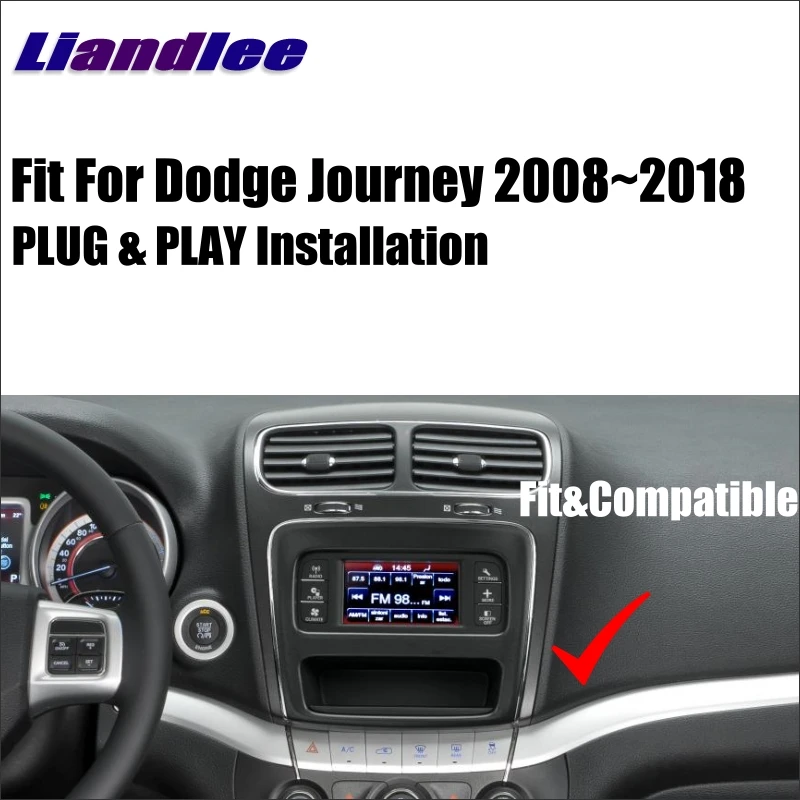  Liandlee Android Navi Radio For Dodge Journey 2008~2018 Car CD DVD Player GPS Navigation Maps Camer