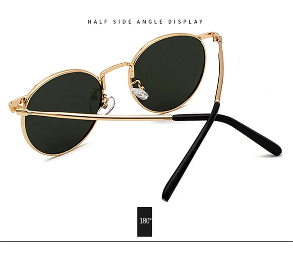 Elbru металлические классические Винтажные Солнцезащитные очки женские роскошные брендовые дизайнерские очки женские очки для вождения Oculos De Sol Masculino