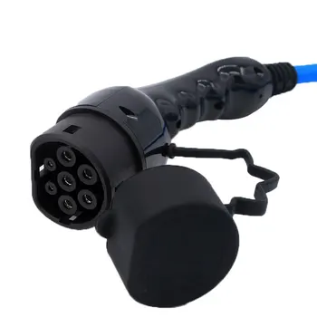 

Three Phase 16Amp IEC 62169-2 Type 2 Female Mennekes EV Plug Type2 EV Connector EV Charging Car Charger Socket Side