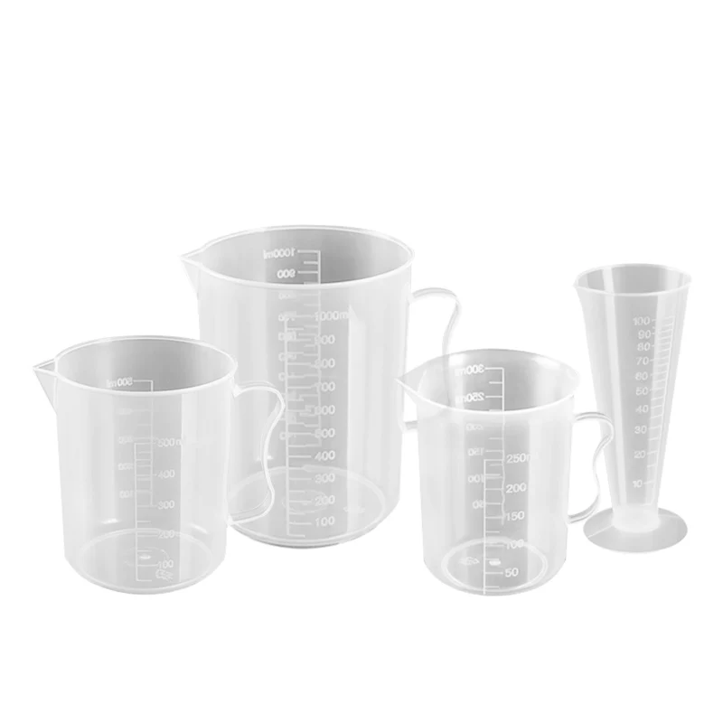 

With scale ML small measuring cup scale container measuring cup measuring cup ounce cup small plastic standard ml transparent