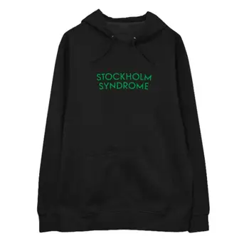 

Kpop straykids Seungmin same simple letters printing pullover hoodies unisex fashion fleece/thin loose sweatshirt