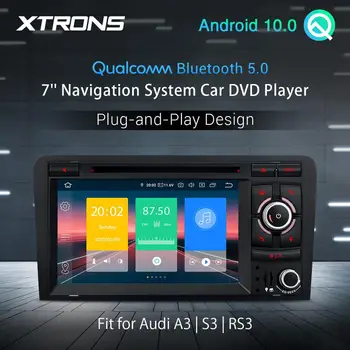 

Android 10.0 Qualcomm Bluetooth 5.0 Car Stereo DVD Multimedia Player For Audi A3 8P S3 8P RS3 Sportback GPS Navigation