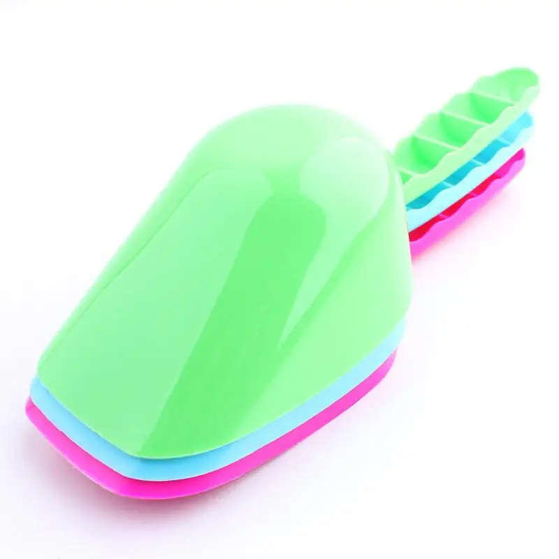 Dog Shovels Pet Plastic Food Feeder Multi Color Portable Cat Foodstuff Scoop LX8252