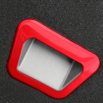 

Lsrtw2017 for Changan Cs75 Car Trunk Switch Frame Trims Interior Accessories Chrome 2018 2019 2020 Carbon Fiber