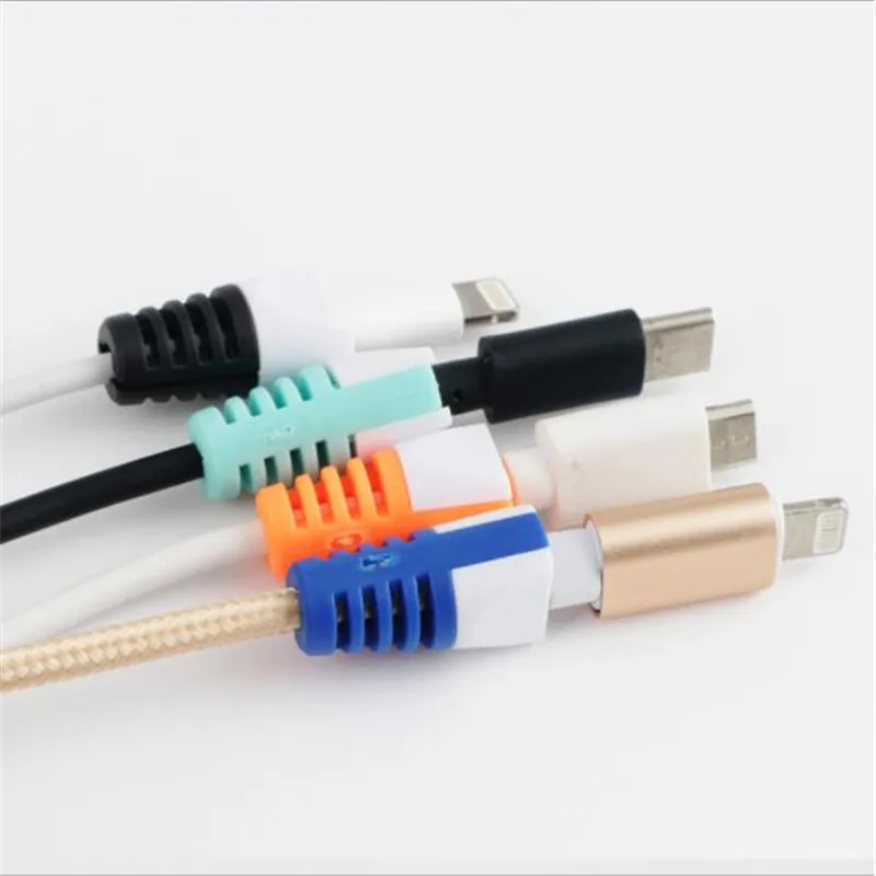 

Cable Headset Protector Saver Management USB Charger Data Line Protection Cover Sleeve Cable Winder For Phone Pad Wire Organizer