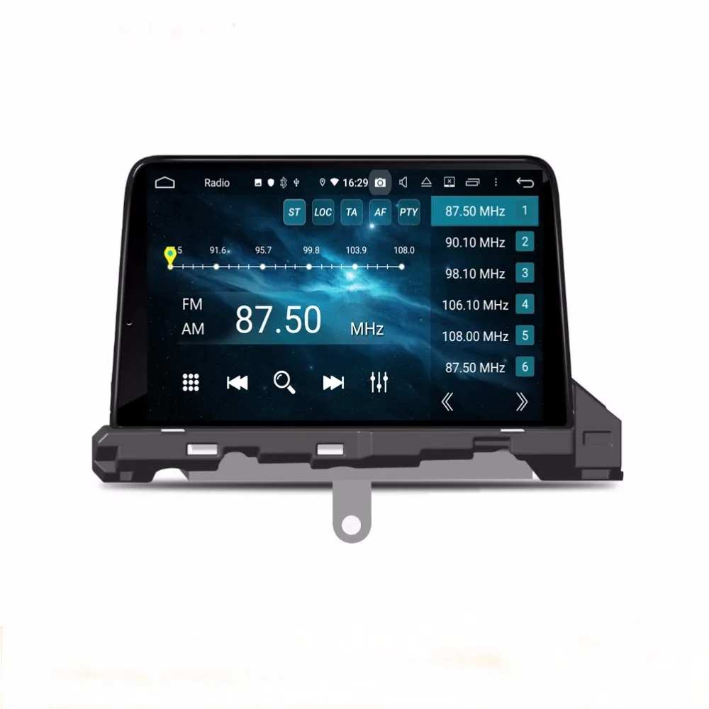 Excellent 4GB+64GB 8-Core 9" Android 9.0 Car DVD Player Head Unit for Mazda 6 Atenza 2018 2019 Radio GPS Bluetooth WIFI USB Easy Connect 4