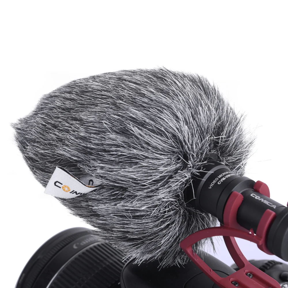 

Comica CVM-MF3 High-quality Microphone Dead Cat Wind Muff for RODE Video Micro COMICA CVM-VM10II, for BOYA BY-MM1 and etc.