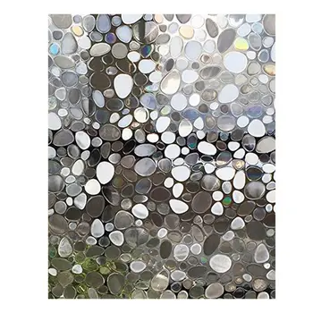 

3D Anti-Heat Electrostatic Solar Glass Film & UV film Window Blinding Film Static Opaque Glass Glass Stickers for Bathroom Bedro