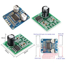 TPA3118 2x30 Вт 8-26 в DC Bluetooth стереонаушники цифровой усилитель мощности плата для diy игрушки модель amplificador усилители D3-001