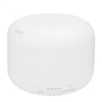 

500ml Portable Mini Ultrasonic Air Purifier Humidifier Aroma Diffuser with Lights Face Care US Plug 100-240V