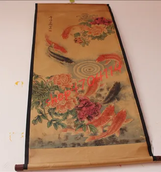 

Antique Collection, Chinese Paintings Celebrities Chinese Landscape Paintings, Two Cranes and Plum Blossoms Picture, Exquisi