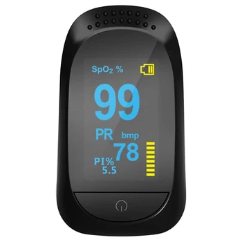 

Fingertip Finger Pulse Oximeter Oxygen Saturation Monitor Healthy Care for Pulse Rate New Analyzers 65x30x30mm WWO66