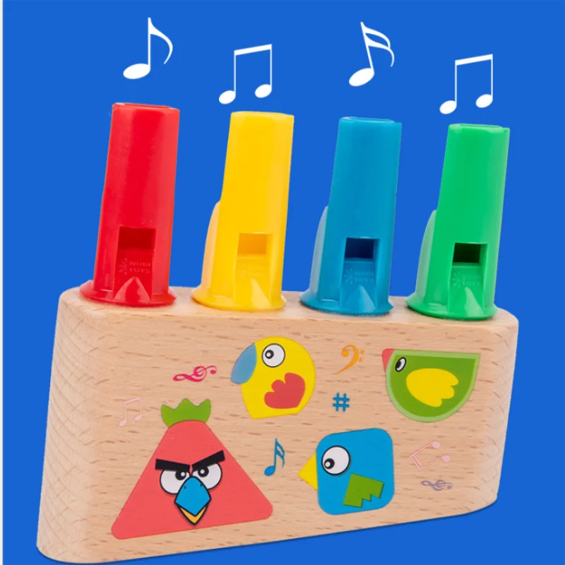 Montessori toys children's early education jigsaw wooden Musical Instruments toys family toys children's gifts 3