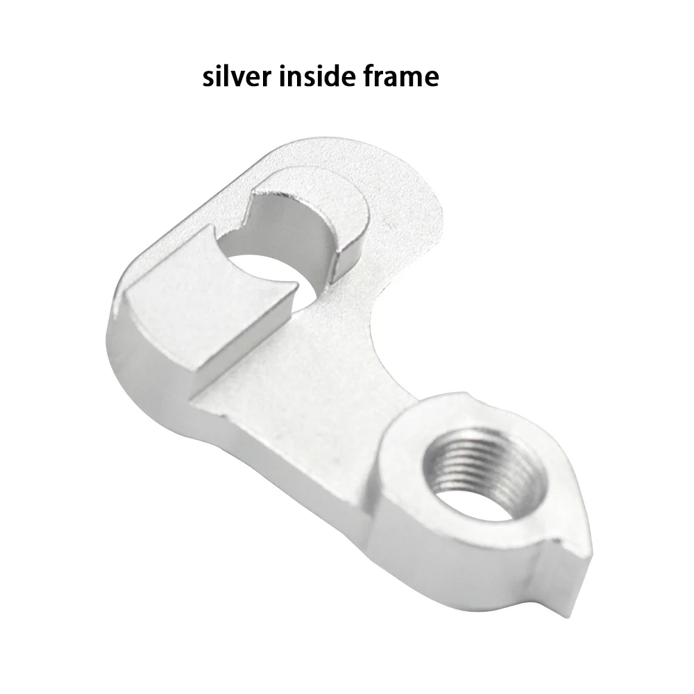 SILVEROCK задний переключатель Вешалка выпадающая одна скорость конвертировать в внешнюю 3 скорости фиксированная передача складные велосипеды задний редуктор механический адаптер - Цвет: inside frame silver