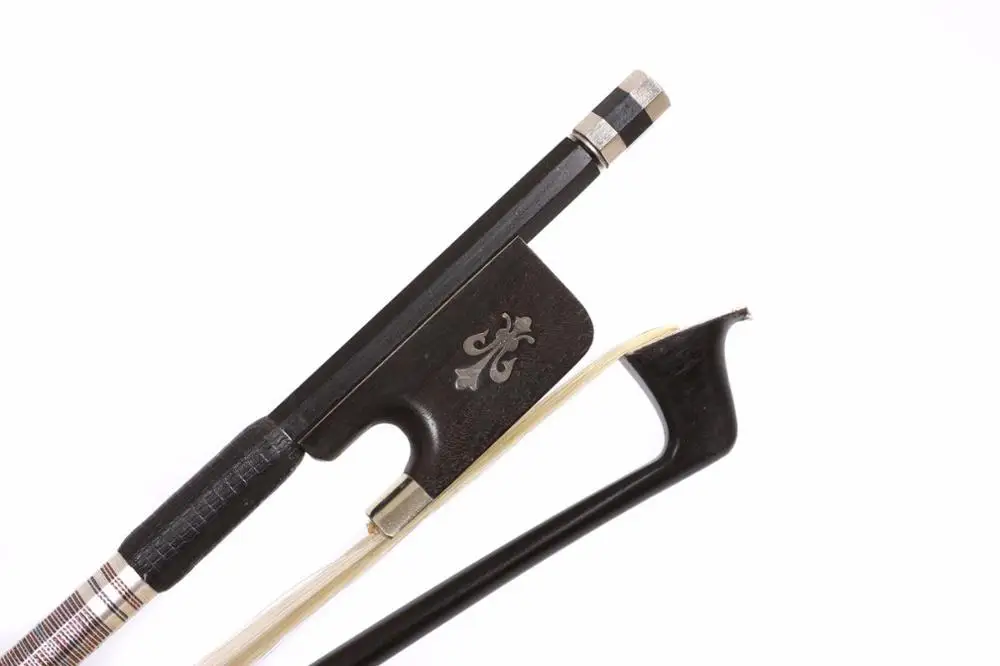 16 дюймов струна для скрипки из углеродного волокна Эбеновое дерево лягушка хорошая эластичность ААА конский хвост