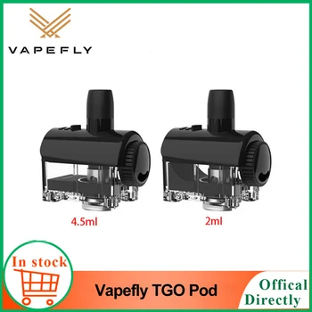 

1Pcs/pack Vapefly TGO Fingerprint Replacement Empty Pod 4.5ML/2ML Atomizer Tank For E Cigs Vapefly TGO Pod Mod Kit