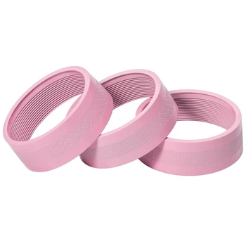 

3Pcs Audio Air Conditioning Button Cover Decoration Twist Switch Ring Trim for Jeep Wrangler JK JKU Patriot Liberty 2011-2018