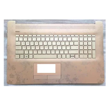 

L28090-001 TOP COVER Iridscent Pale Rose Gold W/TP W/KB PRG BL US MODEL 17-BY0005CY
