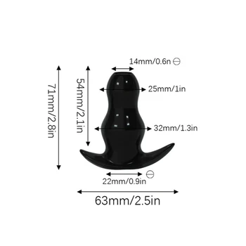 Butt Plug Douche Enema Anal Dilator Hollow Anal Plug Sex Toys For Woman Men Gay Prostata Massager Peep Vaginal Sex Products Anal 4