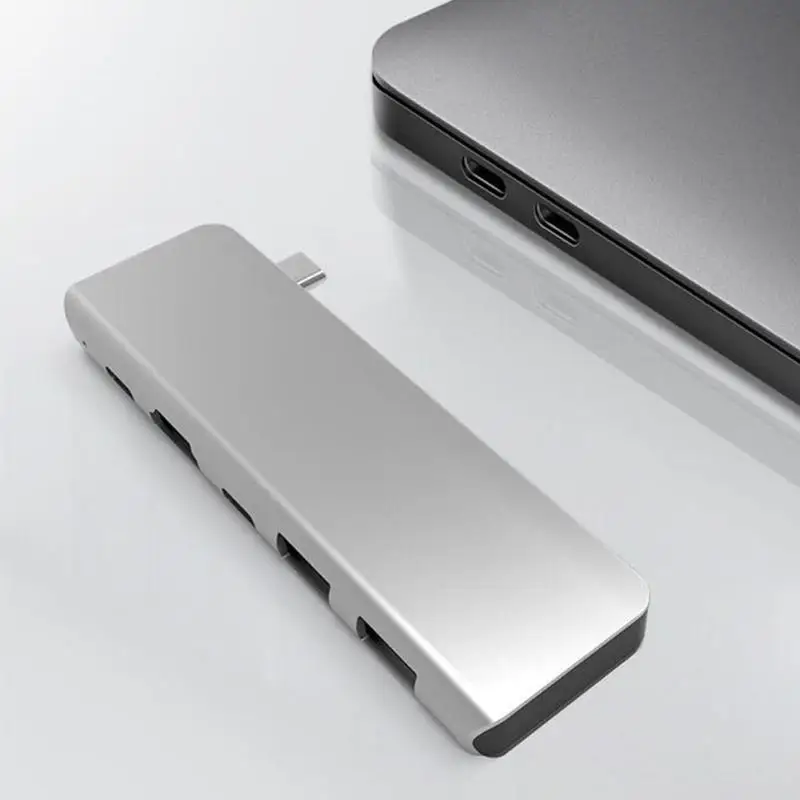 5в1 тип-c штекер до 5 Гбит/с 2 USB3.0/4 к HD HDMI/2 USB-C PD женский USB-C концентратор тип-c конвертер тип-c док-станция расширение порта