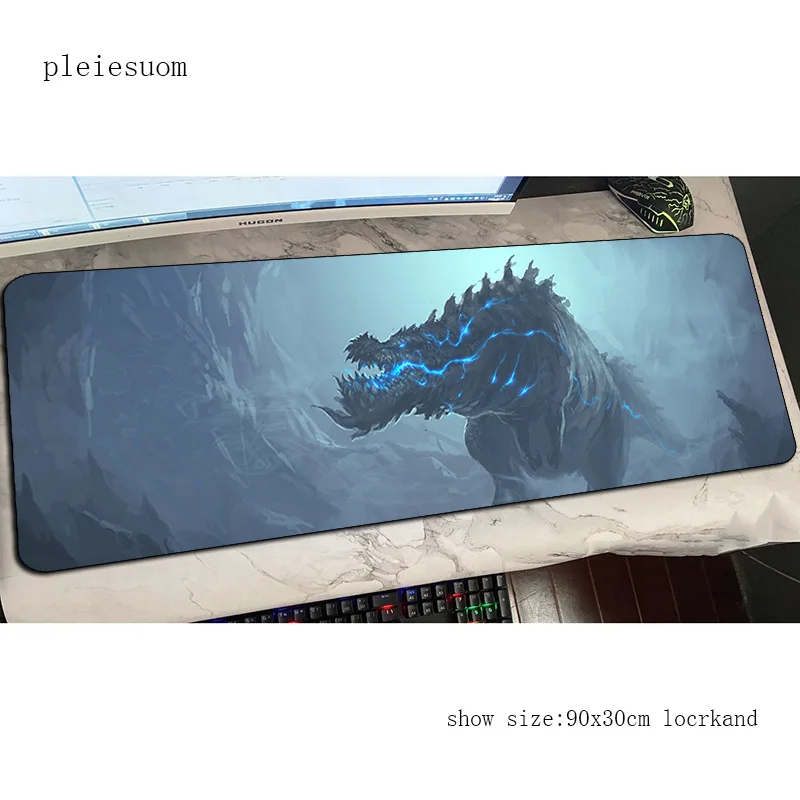 Коврик для мыши monster hunter 900x300x4 мм компьютерный коврик классный новый игровой