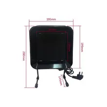 BST-493 поглотитель дыма, ESD вытяжка, бесшумный рабочий воздушный фильтр, 220 В/110 В, штепсельная вилка стандарта ЕС/США с 10 фильтром из активированного угля