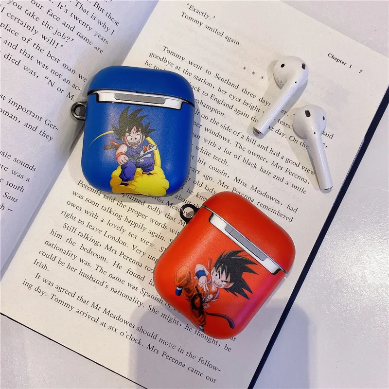 Модный мягкий чехол Dragon Ball Son Goku для Apple, чехол Airpods airpdos 1/2, чехол, беспроводной Bluetooth, наушники, гарнитура, чехол