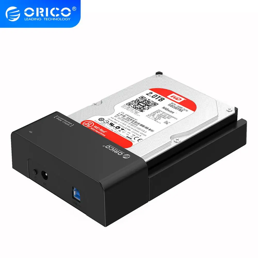 Корпус ORICO для жесткого диска 3 5 дюйма с USB 2 на SATA|case ssd|ssd docking stationdrive case |
