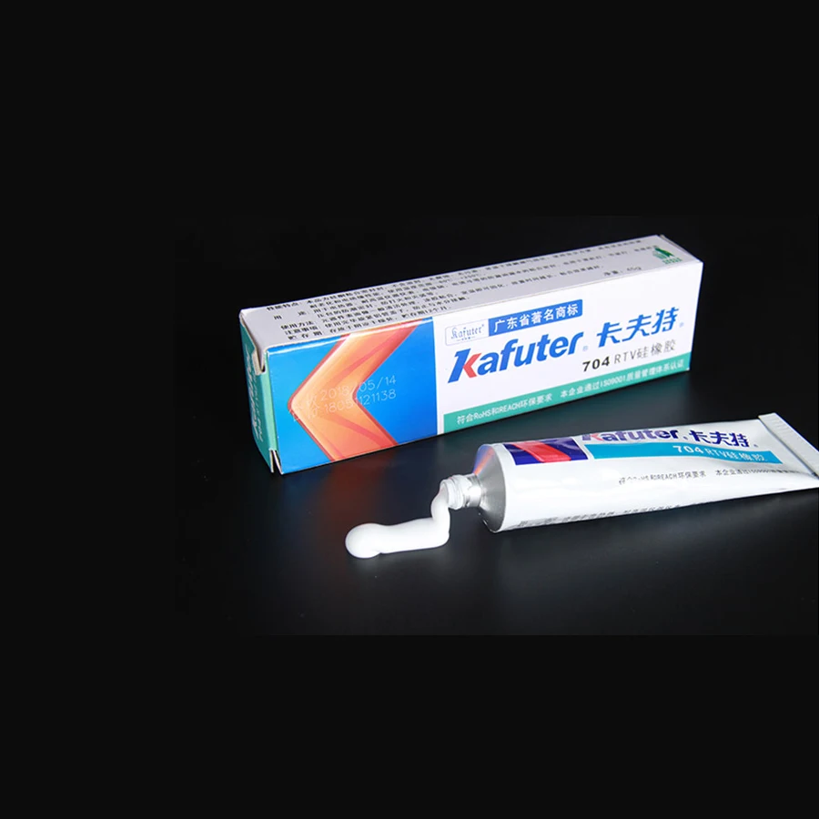 Силиконовый промышленный клей 45g K 704 705 704B RTV черный и белый прозрачный