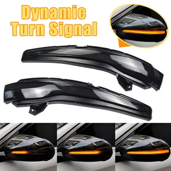 

For Mercedes Benz C E S GLC W205 X253 W213 W222 V Class W447 Flowing Water Blinker LED Dynamic Turn Signal Light Repeater