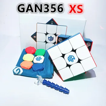 GAN356 XS magnetic Cube 3x3 GAN 356 XS Professional Magic cubes 3x3x3 Puzzle Game For adults kids Antistress Speed Cube Toys 1