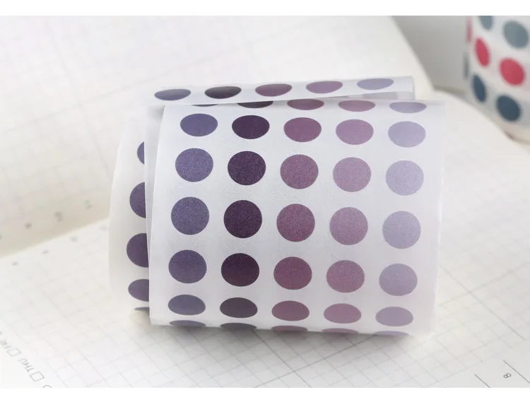 Цветная Клейкая Бумажная лента для скрапбукинга, подарочная упаковка