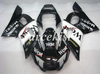 

4Gifts New ABS Motorcycle Full Fairings Kit Fit For YAMAHA YZF-R6 1998 1999 2000 2001 2002 98 99 00 01 02 body set Black