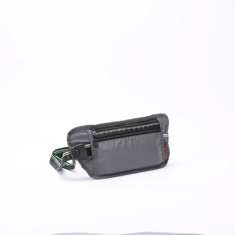 YINJUE sports waist bag neutral outdoor travel running Hip Waist pack Soft nylon 6 phone women gym Fitness Fanny pack waistbags