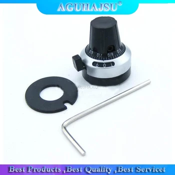 

1PCS WXD3-13 3590S precision scale 6.35mm knob potentiometer knob equipped with multi-turn potentiometer 3590S-2