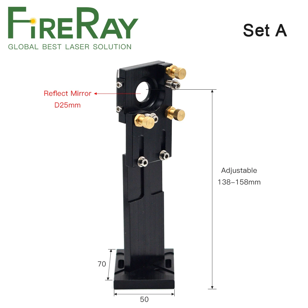 FireRay CO2 лазерная головка первый зеркальный крепеж диаметром. 25 мм отражающее