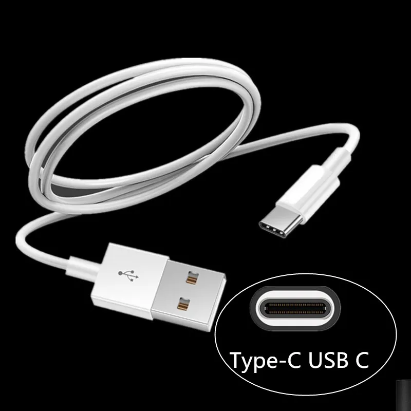 Тип C микро-кабель для зарядного устройства для Samsung Galaxy J3 J4 J5 J6 J7 S8 S9 A40 M30s M10 Xiaomi Redmi; Huawei Honor мобильных телефонов LG Зарядное устройство - Тип штекера: Only Type-C Cable