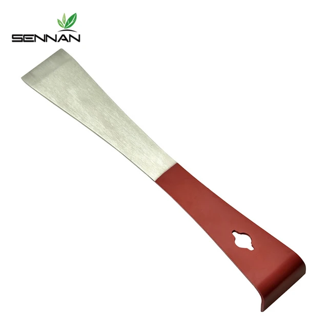 Sennan Vörös Méhészet Rozsdamentes Acél J Alak J-Típusú Ívelt Farok Méh Kaptár Horogi Scraper Szerszám - Image 4