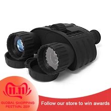 Цифровой бинокль ночного видения 5X40, дальность 200 м, охотничий телескоп, прицел ночного видения, оптический бинокль для ночной охоты