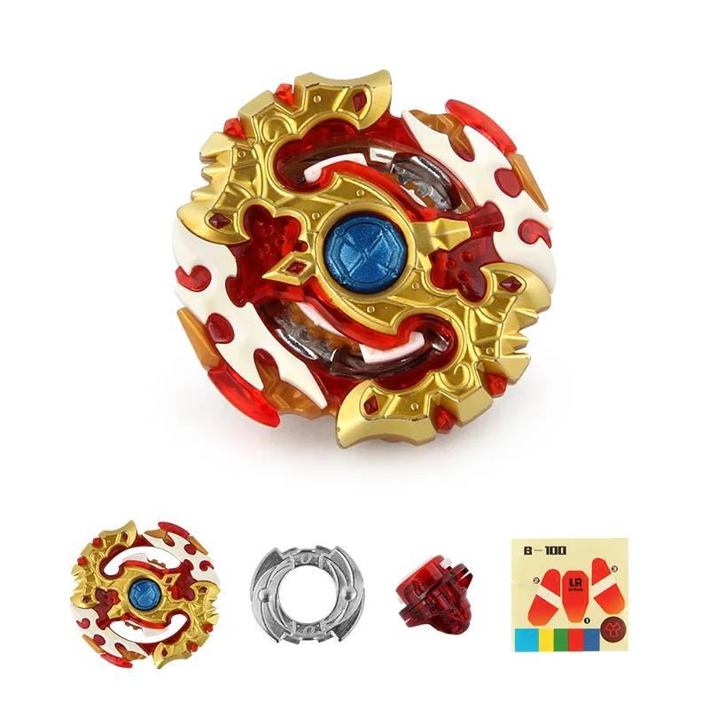 

Burst Spinner Single Model in Bulk Gyro Toy B100 Horizontal Double Cyclotron Small Size Alloy Battle Beyblade
