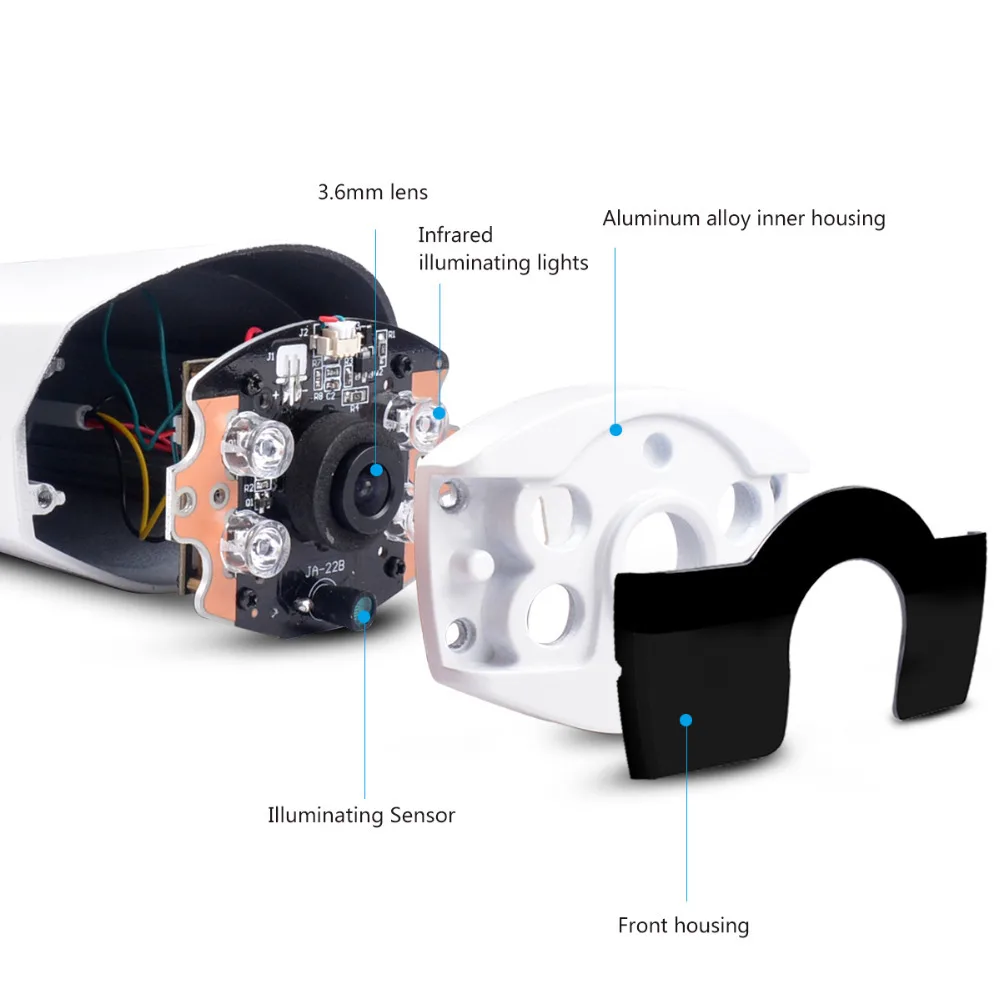 Baby Sleeping Monitor 1080P Wifi IP Camera 2.0MP Weatherproof Infrared Night Vision Security Video Surveillance Wireless Camera