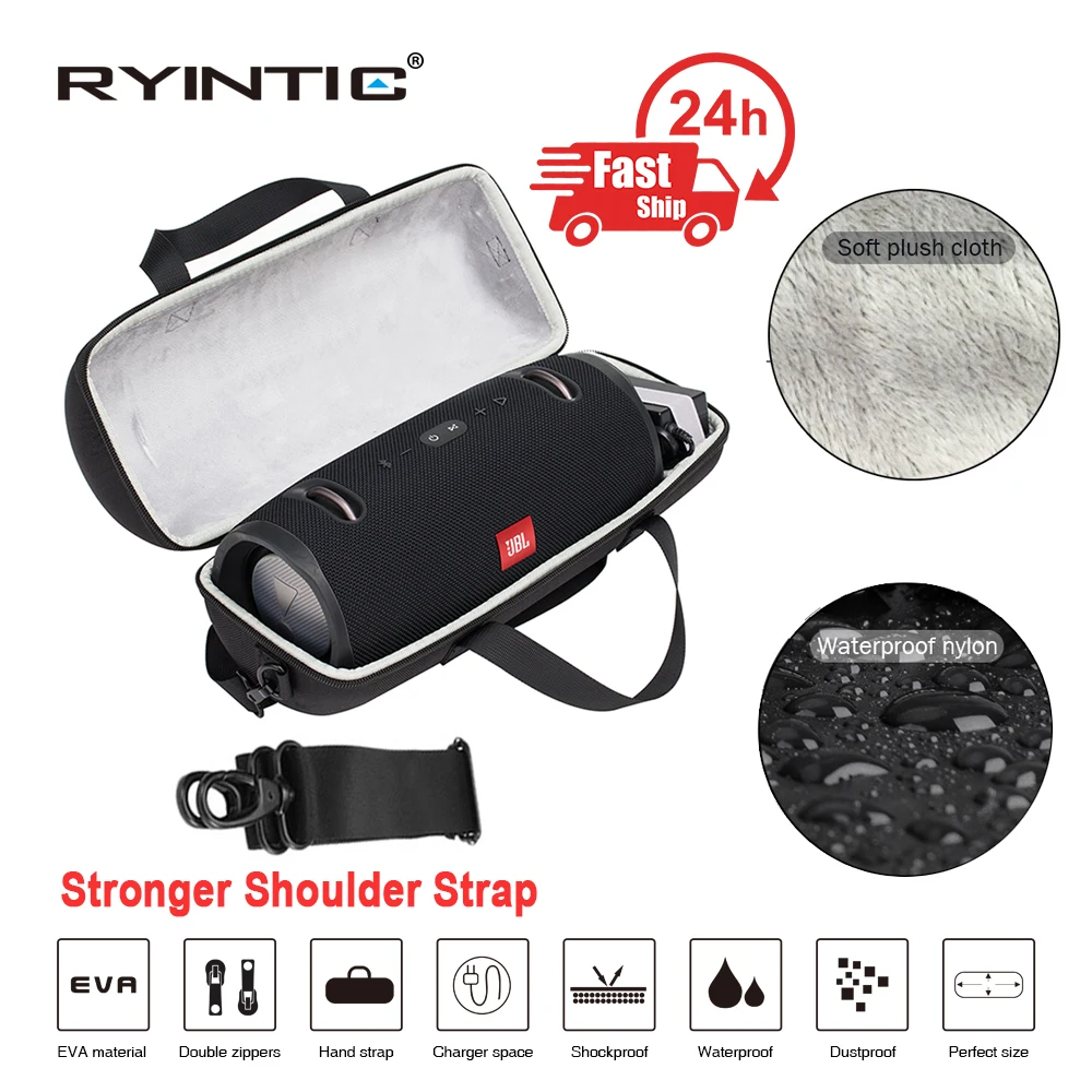 Newest Shockproof EVA Hard Tough Travel Carrying Storage Cover Bag Case For JBL Xtreme 2 /JBL Xtreme2 Wireless Bluetooth Speaker afbeelding